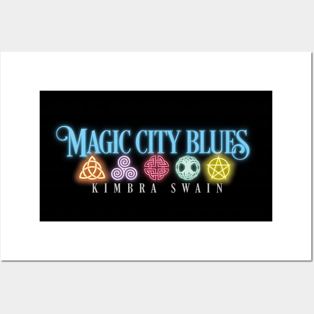 Magic City Blues Back Print Wall Art by KimbraSwain